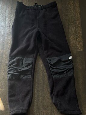 Vtg Mens EMS Expedition Polartec Fleece Pants Full Side Zip Med gorecorp 1031027
